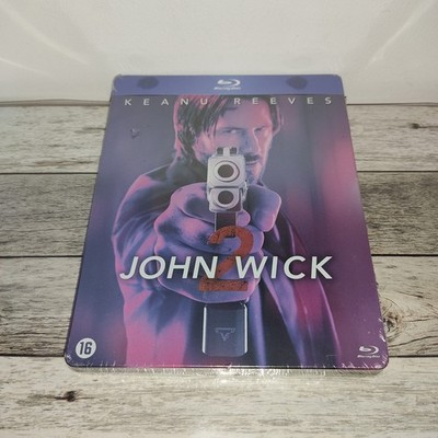 John Wick: Chapter 2 STEELBOOK [Blu-ray] - RAR - NEU