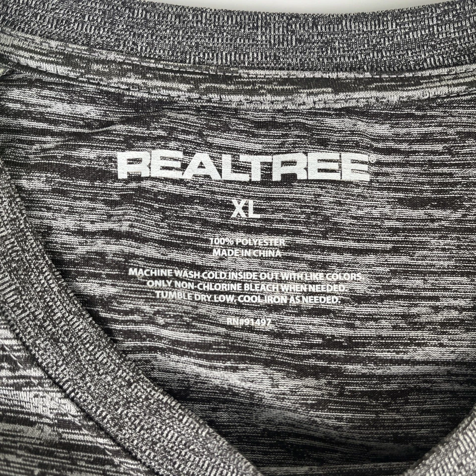 RealTree Shirt Men Size XL Camo Bright Yellow New - Image 4 of 4