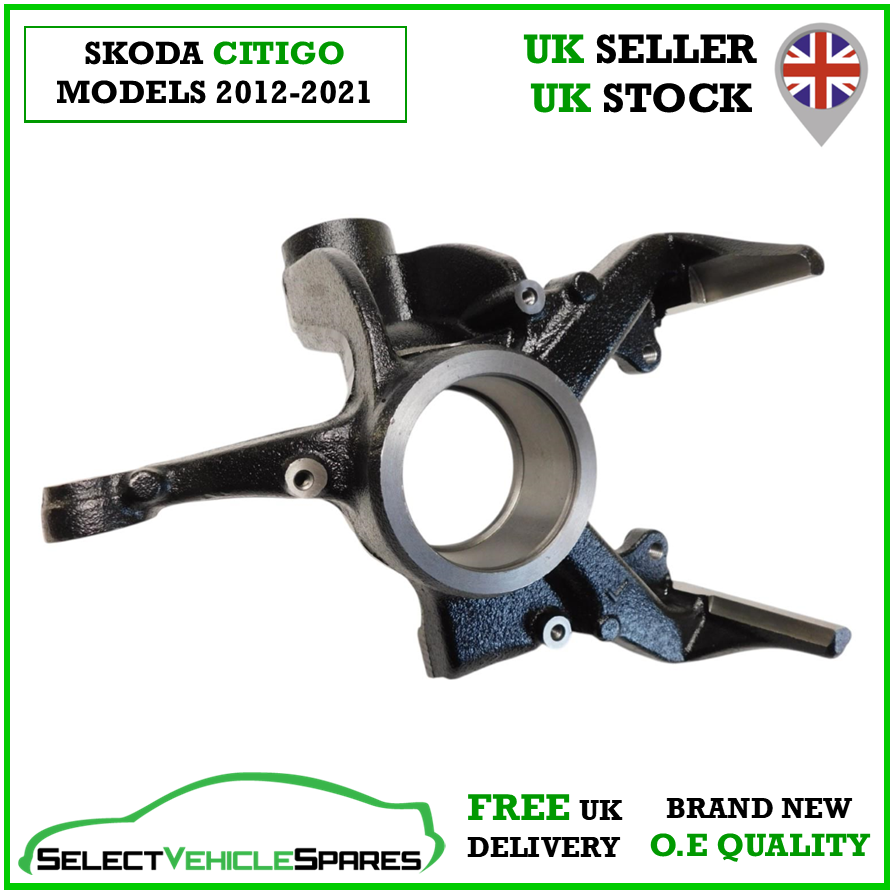 NEW VW UP DRIVERS SIDE RIGHT FRONT STEERING KNUCKLE HUB CARRIER 2012-2023 - Image 6