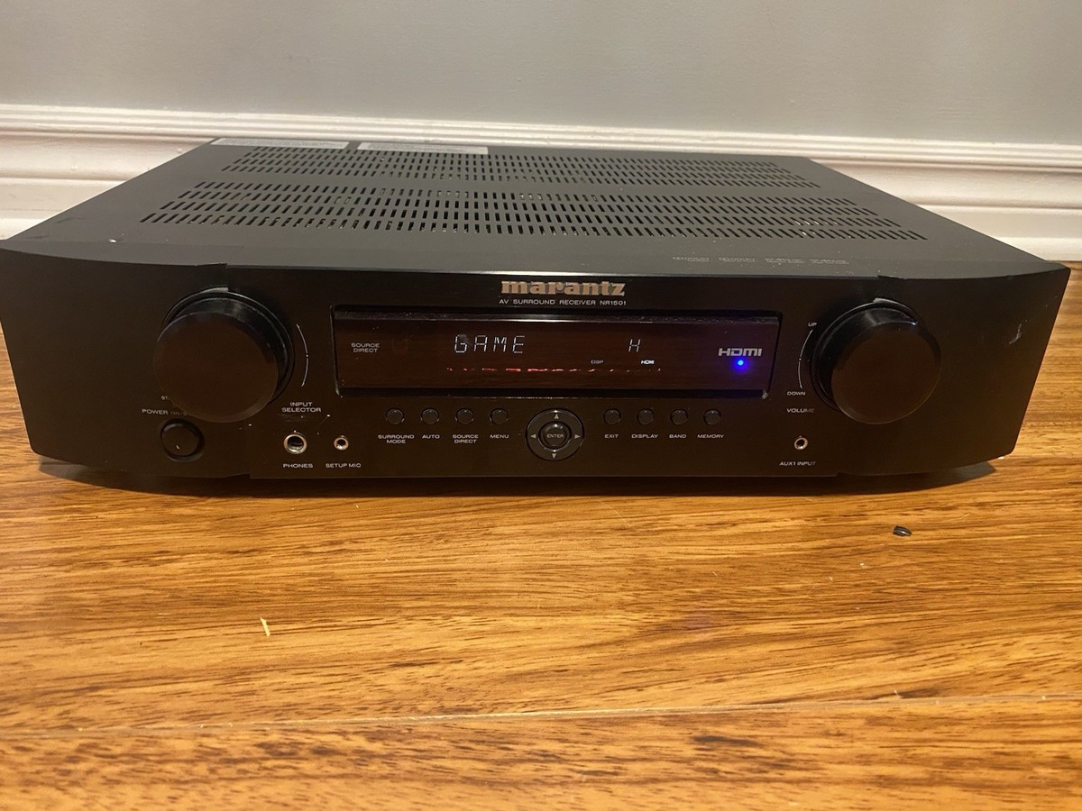 Marantz NR 1501 7.1 Channel 50 Watt Receiver for sale online | eBay