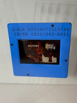 1998 AMISTAD FREEZE FRAME (1997) Promotional 35mm Film Slide Blue, 855X0973