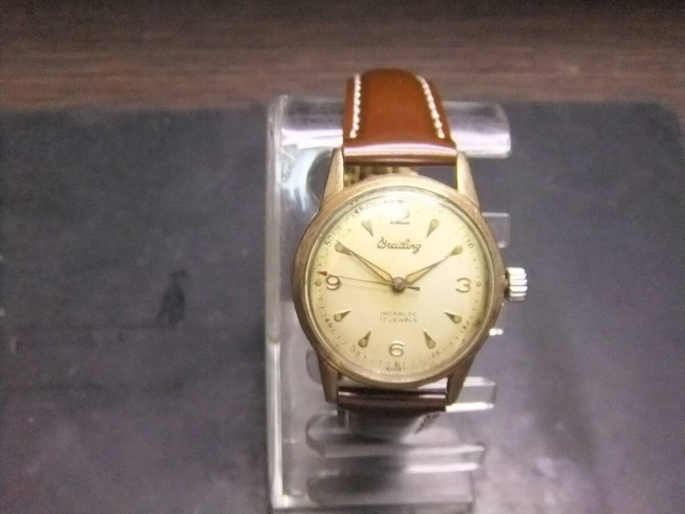 Breitling Incabloc Hand-Wound 17 Jewel Watch Serviced 2024 Ref 250605-05
