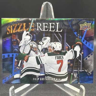 2025-26 Upper Deck Extended Series SR-74 Filip Gustavsson Sizzle Reel