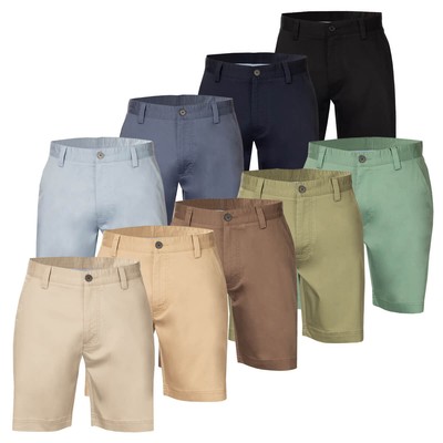 Calvin Klein Men's Campus Chino Lightweight Stretch Golf Shorts