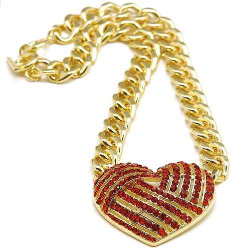Collar Corazón Nuevo Estilo Colgante con Cadena Ajustable de 17 a 19 Pulgadas - Imagen 12 de 13
