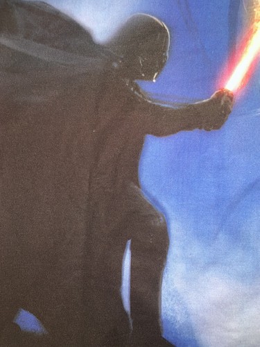 Camiseta gráfica de Star Wars para hombre grande negra azul estampada en todas partes película informal - Imagen 6 de 17