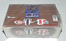 1995 On The Edge Card Game Cut-Ups Project Factory Sealed Box Trident Inc.