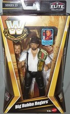 BIG BUBBA ROGERS WWE Mattel Elite Legends Series 23 Figure Toy UWF Belt DMG PKG