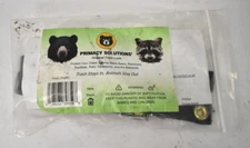 Primary Solutions Original Trash Lock Trash Stays In Animals Stay Out Black