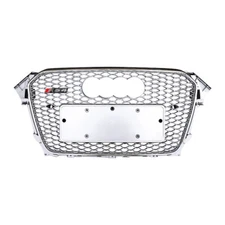 For Audi A4 S4 B8.5 2013 2014 2015 2016 Grille RS4 Style Honeycomb Mesh Grill