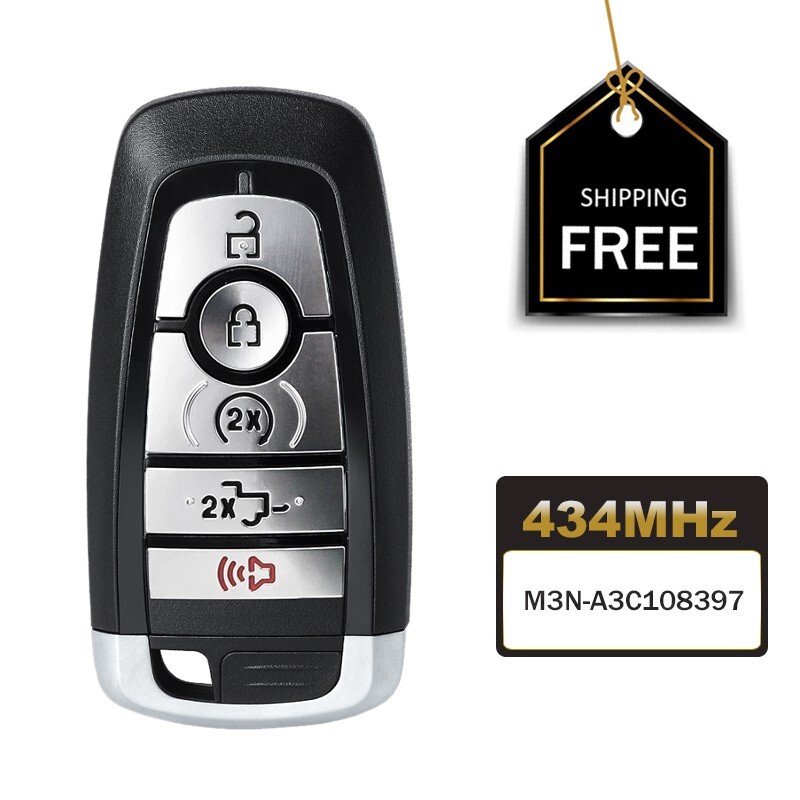 Smart Remote Key Fob for Ford F150 F250 F350 F450 F550 2023 2024 M3N-A3C108397