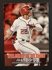 2022 Topps Welcome to the Show Juan Soto #WTTS-11