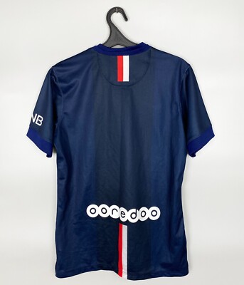 Paris Saint-Germain PSG 2014-15 NIKE Home Football Jersey Kit Size