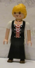 PLAYMOBIL Maid, blonde hair pinned up, From the set 5422 Alpine Lodge