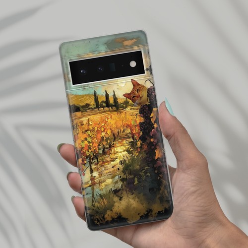 Van Gogh Phone Case for Samsung S24, S23, iPhone 15, 14, 13, Pixel 9 Pro, 8, 7 - Picture 54 of 66