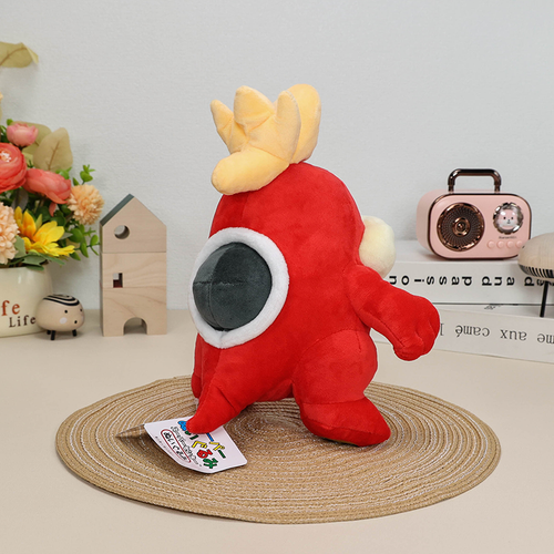 9" Super Mario Bros Wonder Plush Fire Spike Red Stuffed Toy Doll Birthday Gift - Picture 5 of 10