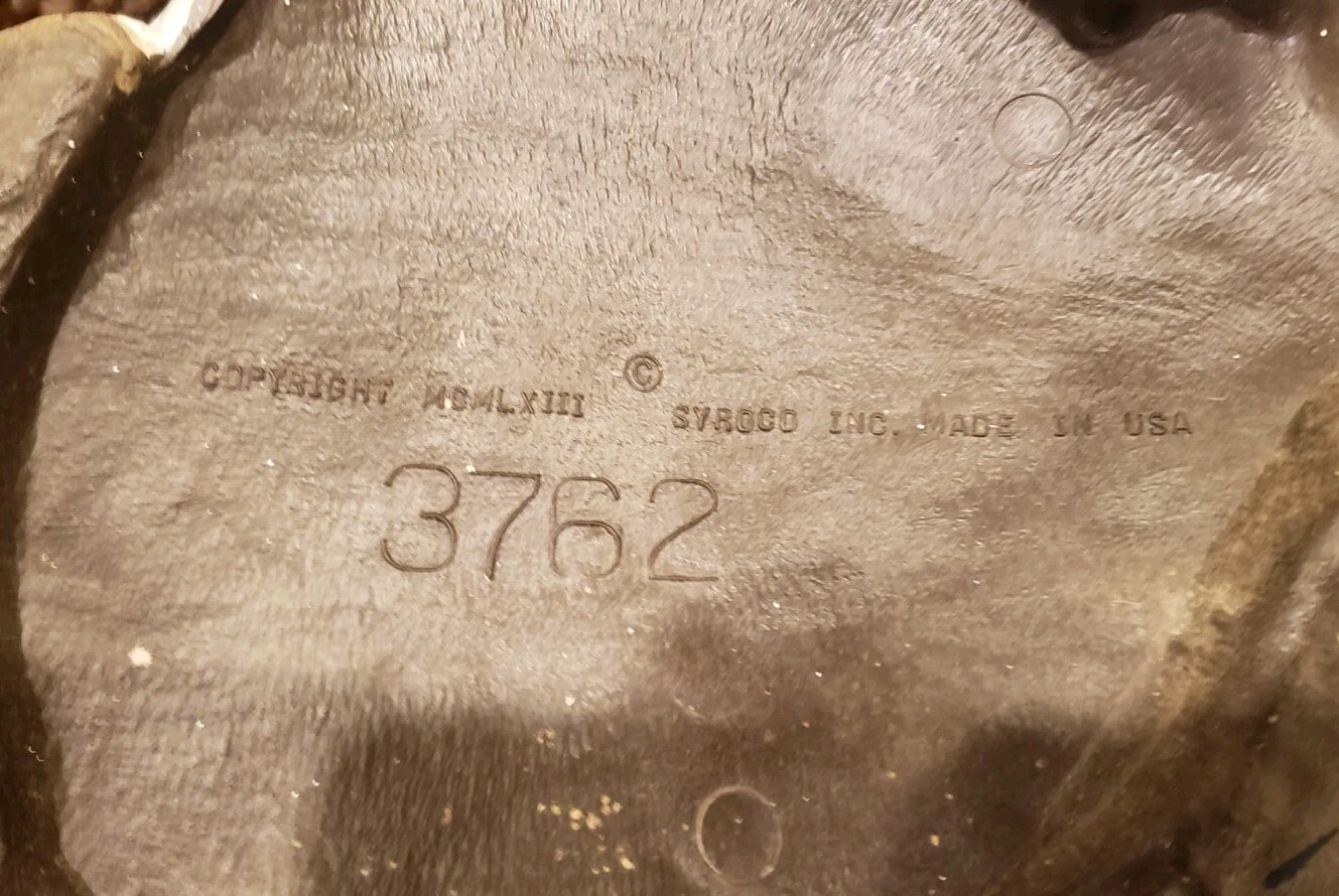 Vintage 1958 Syroco Federal Bald Eagle 3762 Plastic Wall Plaque 45" Wings X 17" 