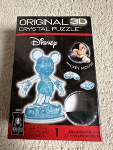 Disney Original 3D Crystal Puzzle Mickey Mouse, BePuzzled - Level 1 - Ages 12+