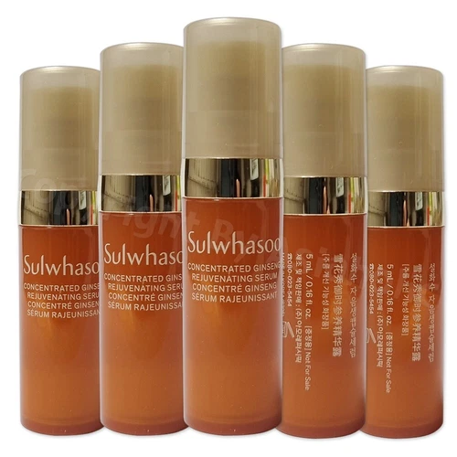Sulwhasoo Concentrated Ginseng Rejuvenating Serum 5ml (1pcs ~ 20pcs) Newest Ver