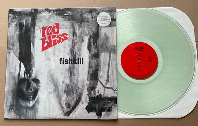 RED BLISS Fishkill USA LP Clear Vinyl AXIS Records (1990) Indie Noisy Rock NEUWERTIG