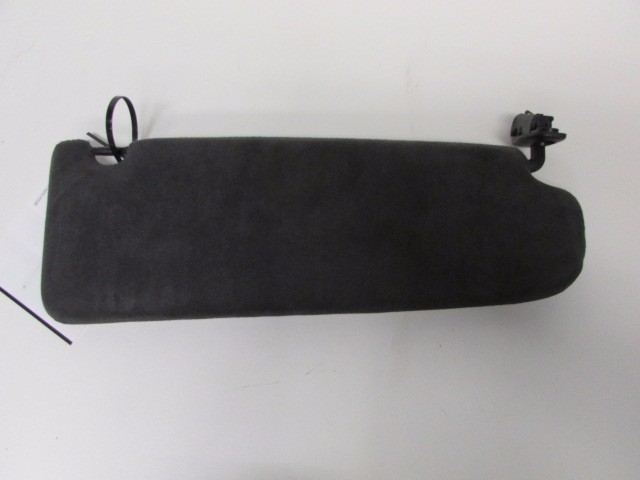 Lamborghini Gallardo Coupe, LH Sun Visor, Black Alcantera, Used, P/N 408857551