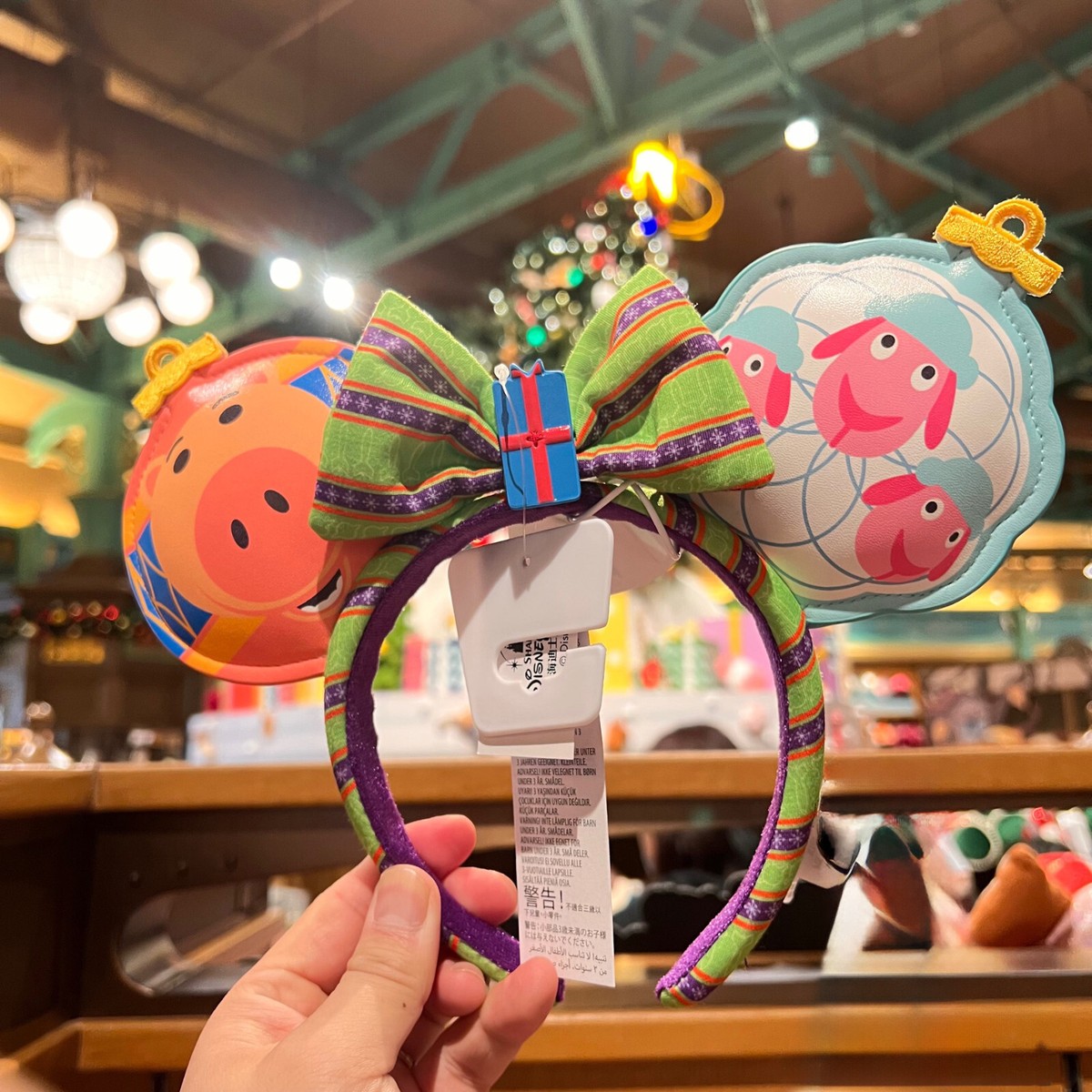 Disney Toy Story Christmas Ears Toy Story Mickey Ears - Mouse Ears Headband – Little Ears  main image 4