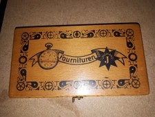 Junghans Ersatzteile Holz Box Fournituren Sortiment Armbanduhren