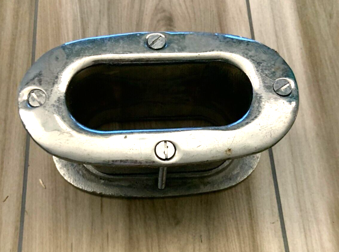 Chromed Bronze Hawse Pipe 6 3/4" x 3 3/4" eBay