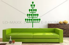 Spork Tree Kitchen Office Home Wall Decor Various Colors Die-Cut Vinyl Art Decal