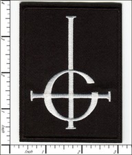 24 Pcs Embroidered Iron on patches Ghost BC Grucifix METAL BAND 72x97mm AP056gH3
