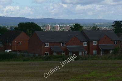 Photo 6x4 Tower blocks in the distance Kidderminster The houses in the fo c2010