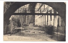sylvanès   le cabot  les colonnes et l'allée des tilleuls