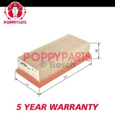 Fits Mitsubishi Colt Smart Forfour 1.0 1.1 1.3 1.5 Air Filter Poppy
