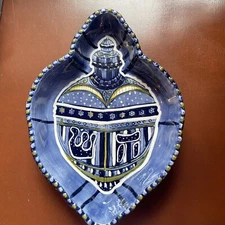 CENTRUM Festival of Lights Dish Nanette Vacher Hanukkah Candy Bowl Decoration