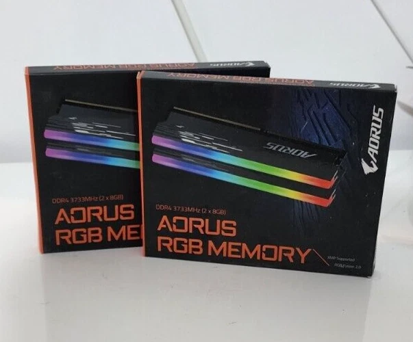 GIGABYTE AORUS RGB Memory DDR4 16GB (2x8GB) 3733MH/z - Image 3 of 3