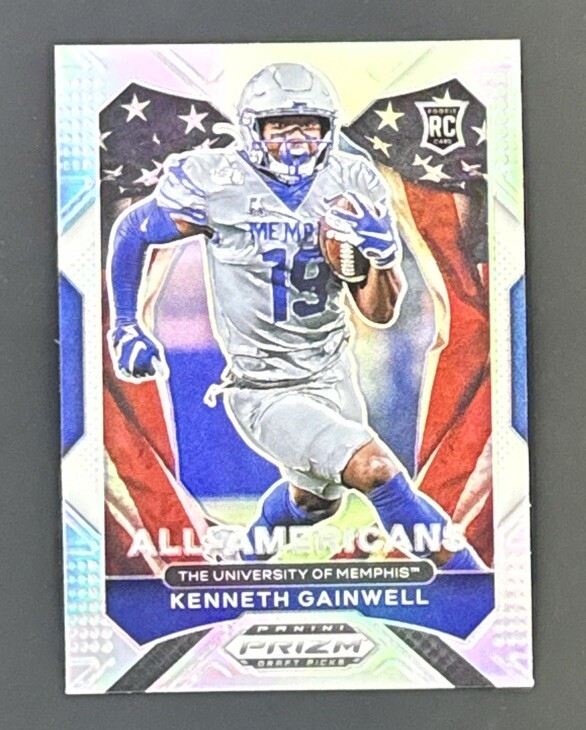 2021 Panini Prizm Draft Picks - All-American Silver Prizm #194 Kenneth Gainwell