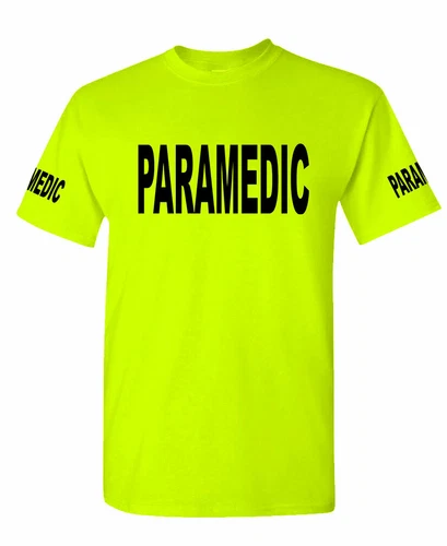 Paramedic - ems emt High Visibility Tee T shirt
