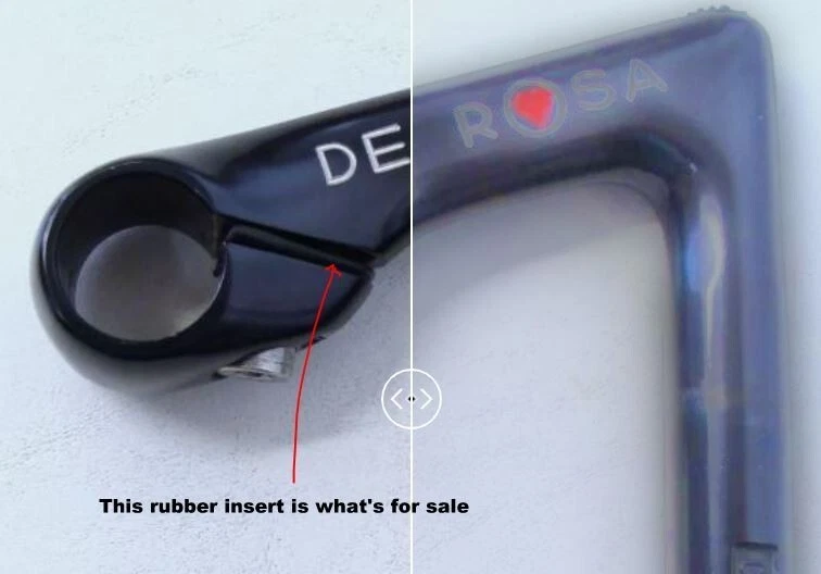3TTT - Inserto de goma para abrazadera de vástago AR84 Foto 2 de 2