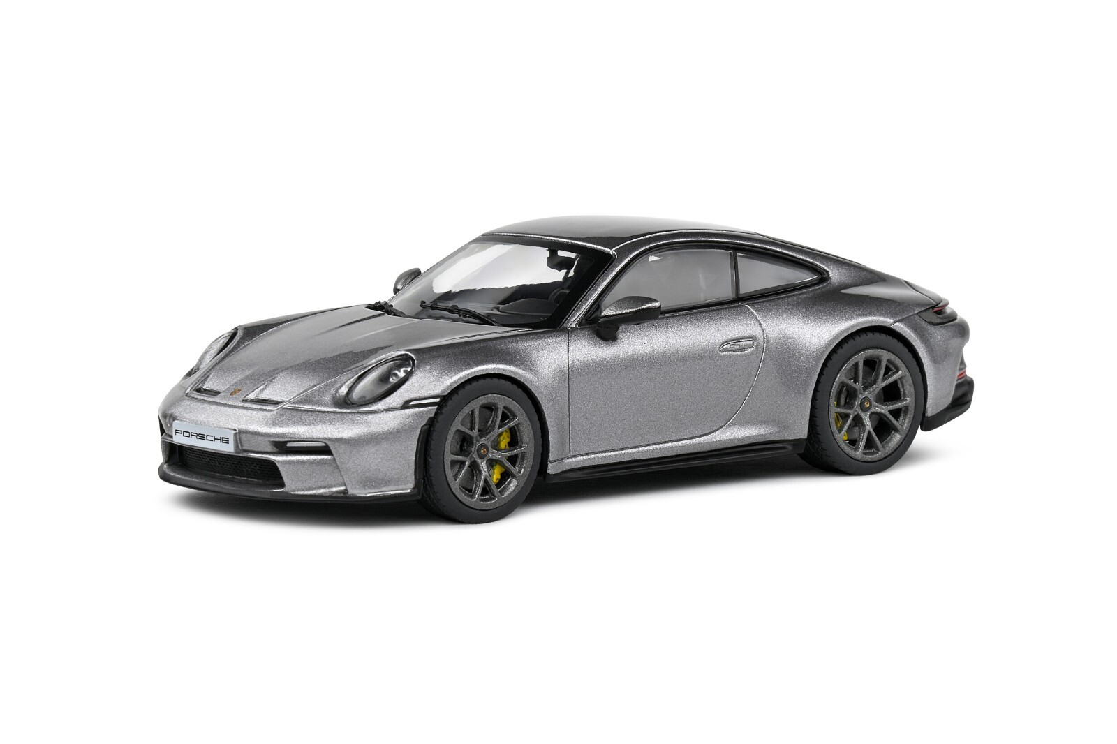 Solido 1/43 - Porsche 911 992 GT3 Touring GT Silver Diecast Car - New