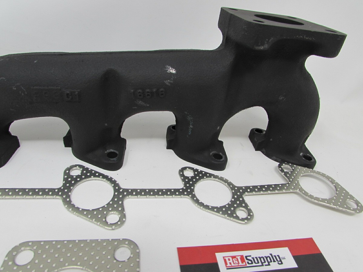 Exhaust Manifold 16616-12312 With Gasket For Kubota V1505 & V1305 Diesel Engines