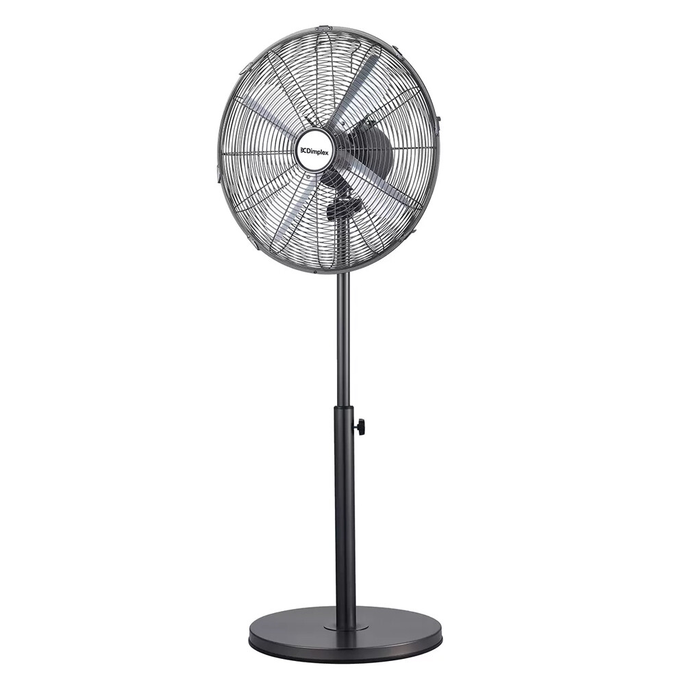 Dimplex 40cm High Velocity Oscillating Pedestal Fan/3 Speed/Air Cooler  Gunmetal 9420033217489 | eBay