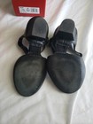 DANCE SHOES In Box Capezio 321 Pedini Leather Black Lyrical Size 3 1/2 GIRLS — photo 3