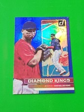 Rafael Devers 2022 Panini Donruss Diamond Kings Holo Blue , Boston Red Sox