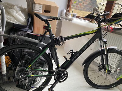 carrera mountain bike black and green UK