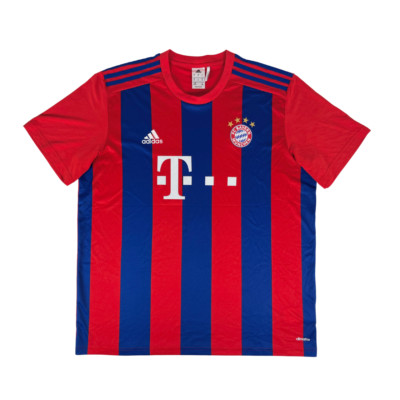 BAYERN MUNICH 2014/15 Adidas Home Basic Football Shirt XL Mens Soccer Jersey