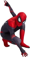 Halloween Party Boy Spiderman Costume Kids Jumpsuit Cosplay Bodysuit Children