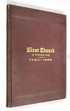 1889 Commemoration 150th Anniversary of First Church of Christ, Pittsfield, Mass