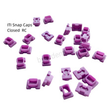 Dental Snap Plastic Caps Closed Tray RC Impression Coping  