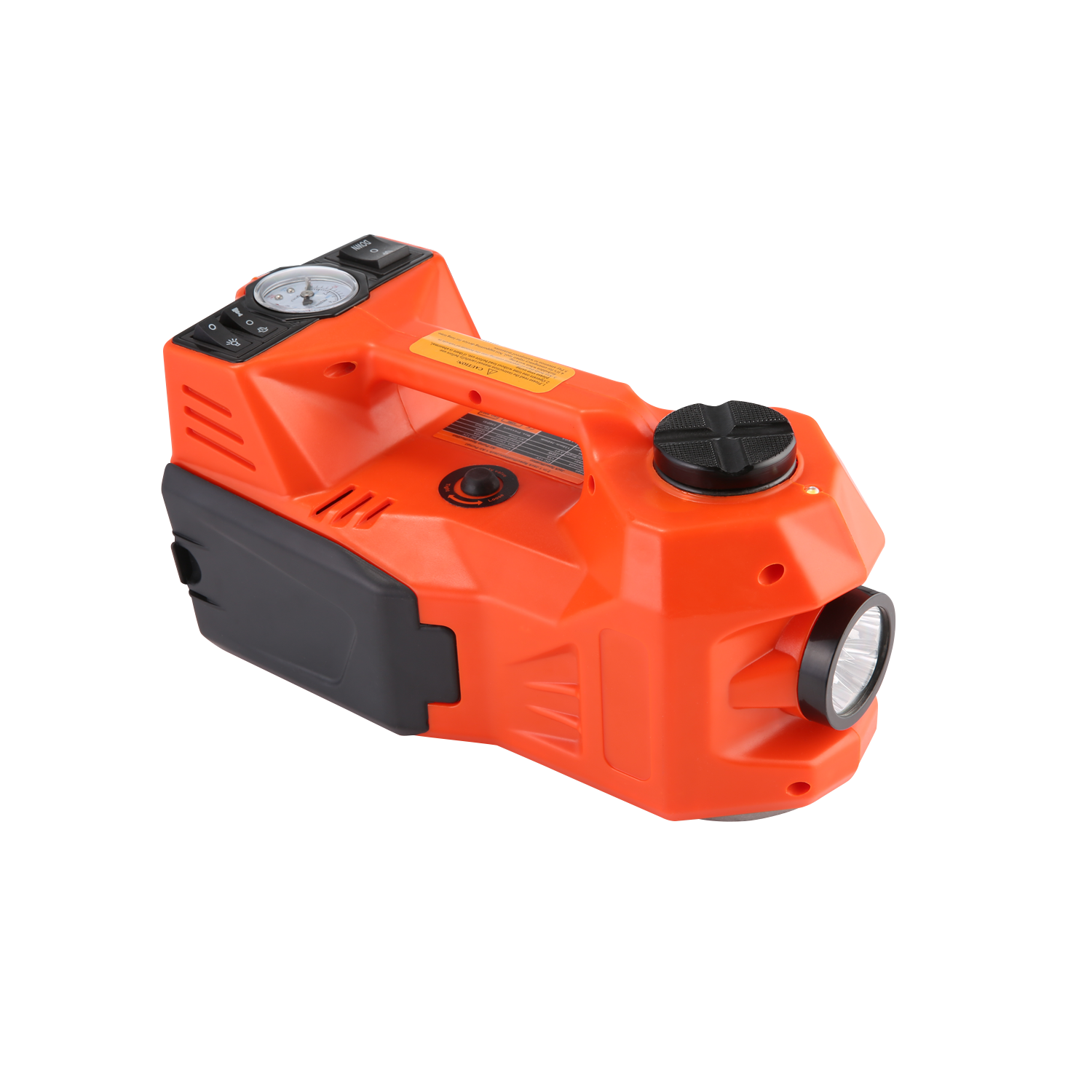 Electric Car Jack Hydraulic Jack 5 Ton 150W DC 12V +Safety Hammer