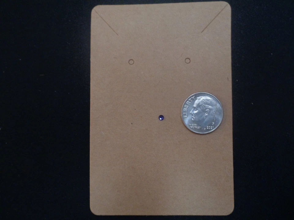 Parafuso magnético de nariz falso ametista 1,5 mm facetado Swarovski cristais flatback - Imagem 2 de 4